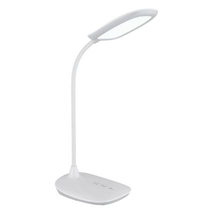 Globo - LED Zatemnitvena namizna svetilka na dotik LED/9W/230V 3000K/4000K/6500K CRI 90 bela
