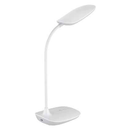 Globo - LED Zatemnitvena namizna svetilka na dotik LED/9W/230V 3000K/4000K/6500K CRI 90 bela
