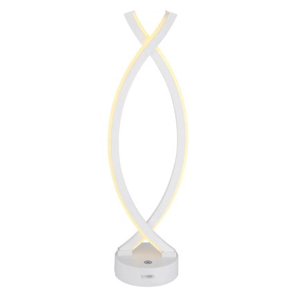 Globo - LED Zatemnitvena namizna svetilka na dotik LED/1W/3,7V 3000K 1800 mAh USB bela