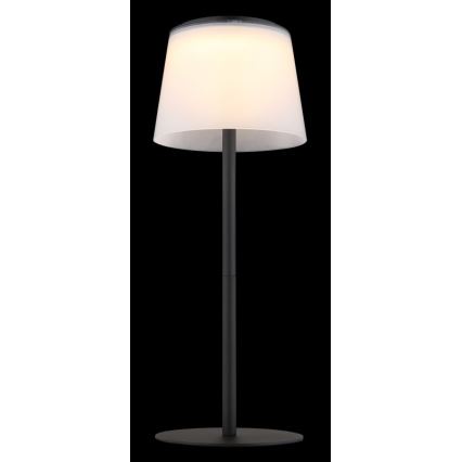 Globo - LED Zatemnitvena na dotik zunanja namizna svetilka LED/1,8W/5V IP44 1800 mAh črna/bela