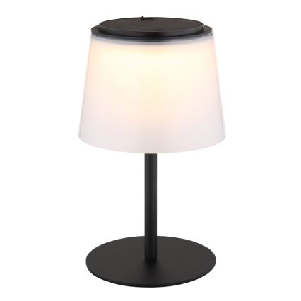 Globo - LED Zatemnitvena na dotik zunanja namizna svetilka LED/1,8W/5V IP44 1800 mAh črna/bela