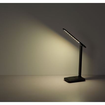 Globo - LED Zatemnitvena namizna svetilka na dotik LED/3W/5V 2800/4000/6500K 1800 mAh črna
