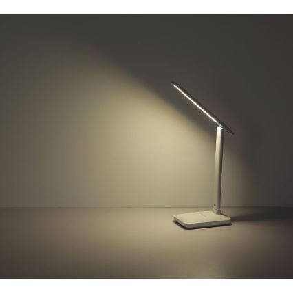 Globo - LED Zatemnitvena polnilna namizna svetilka na dotik LED/3W/5V 2800/4000/6500K 1800 mAh bela