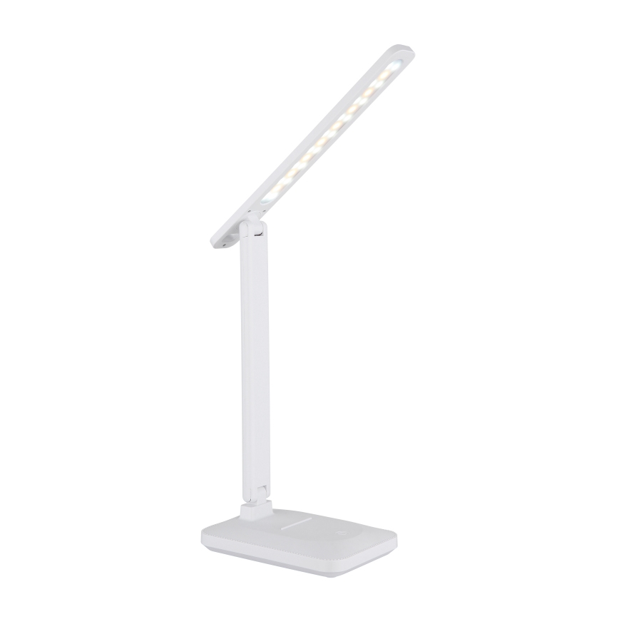 Globo - LED Zatemnitvena polnilna namizna svetilka na dotik LED/3W/5V 2800/4000/6500K 1800 mAh bela