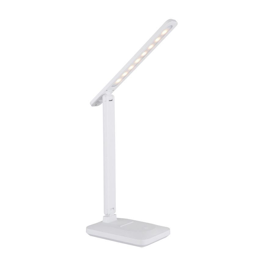 Globo - LED Zatemnitvena polnilna namizna svetilka na dotik LED/3W/5V 2800/4000/6500K 1800 mAh bela