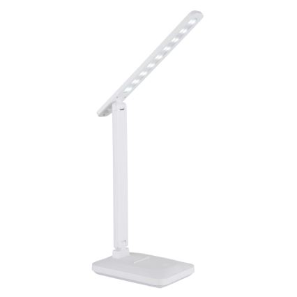 Globo - LED Zatemnitvena polnilna namizna svetilka na dotik LED/3W/5V 2800/4000/6500K 1800 mAh bela