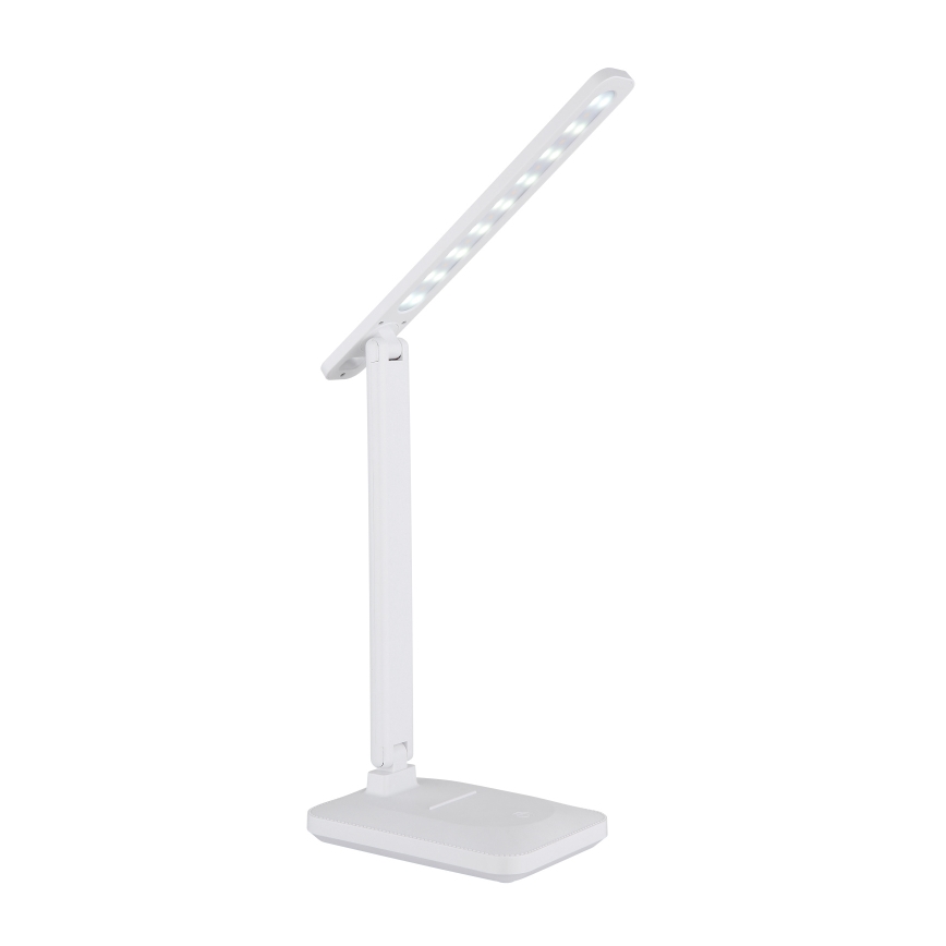Globo - LED Zatemnitvena polnilna namizna svetilka na dotik LED/3W/5V 2800/4000/6500K 1800 mAh bela