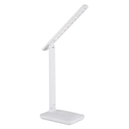 Globo - LED Zatemnitvena polnilna namizna svetilka na dotik LED/3W/5V 2800/4000/6500K 1800 mAh bela