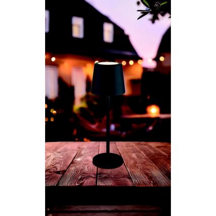 Globo - LED Zatemnitvena polnilna podelementna kuhinjska svetilka LED/2W/5V 3000/4000/6000K 2200 mAh IP44 črna