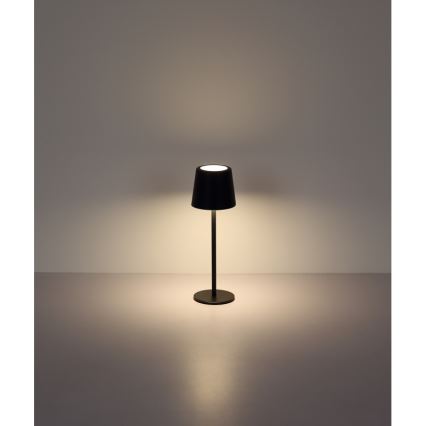 Globo - LED Zatemnitvena polnilna podelementna kuhinjska svetilka LED/2W/5V 3000/4000/6000K 2200 mAh IP44 črna