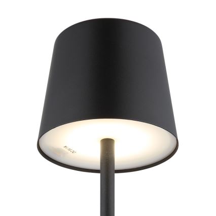 Globo - LED Zatemnitvena polnilna podelementna kuhinjska svetilka LED/2W/5V 3000/4000/6000K 2200 mAh IP44 črna