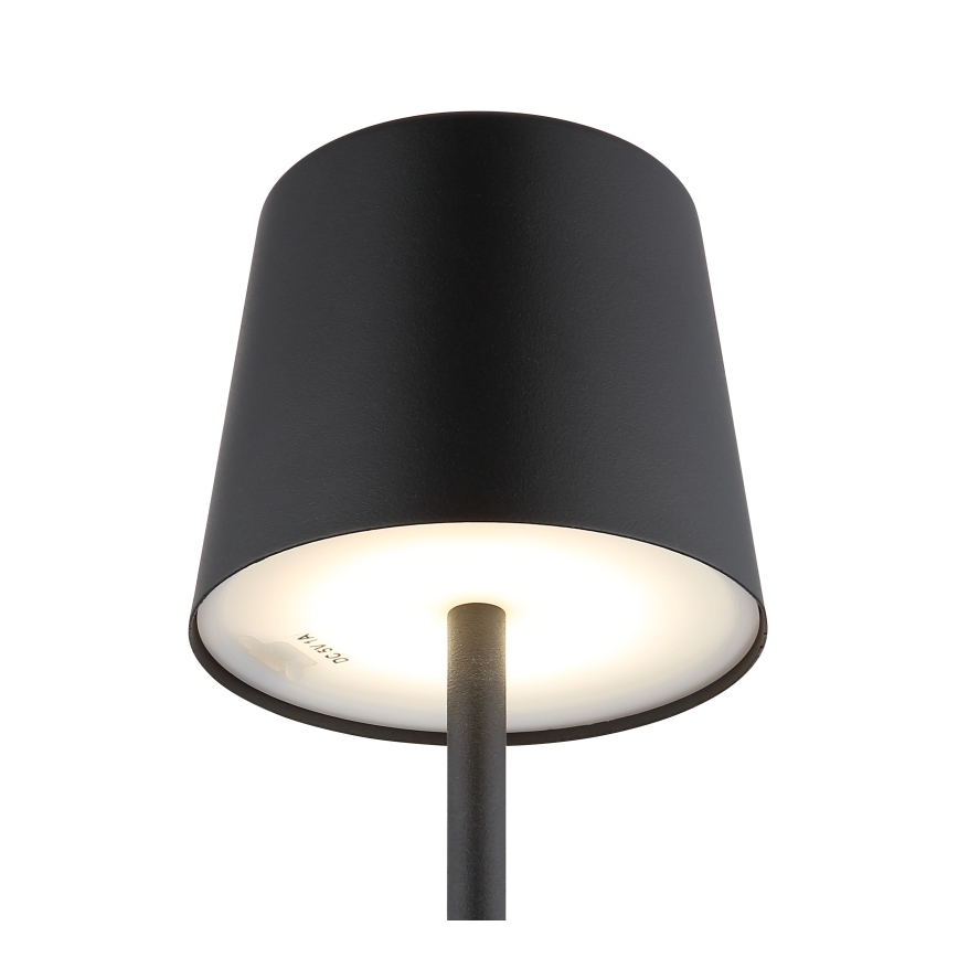 Globo - LED Zatemnitvena polnilna podelementna kuhinjska svetilka LED/2W/5V 3000/4000/6000K 2200 mAh IP44 črna