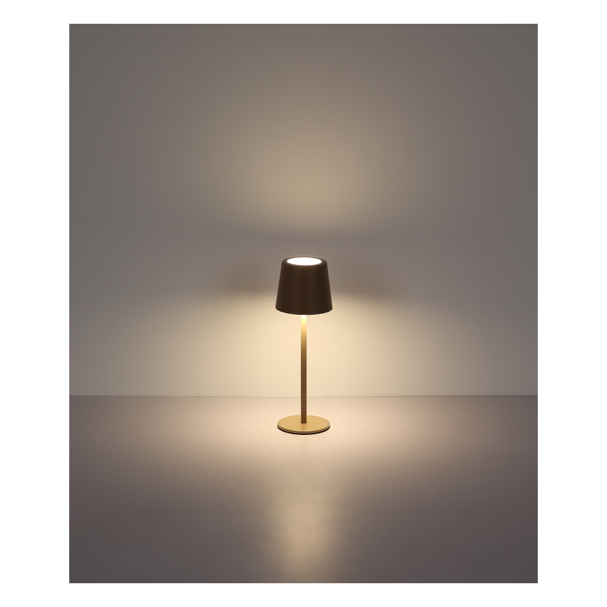Globo - LED zatemnitvena zunanja namizna svetilka na dotik LED/2W/5V 3000/4000/6000K 2200 mAh IP44 kremne barve