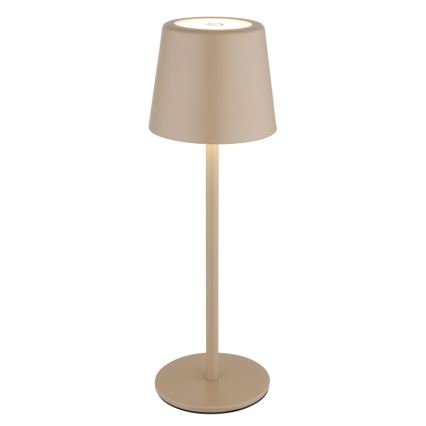 Globo - LED zatemnitvena zunanja namizna svetilka na dotik LED/2W/5V 3000/4000/6000K 2200 mAh IP44 kremne barve