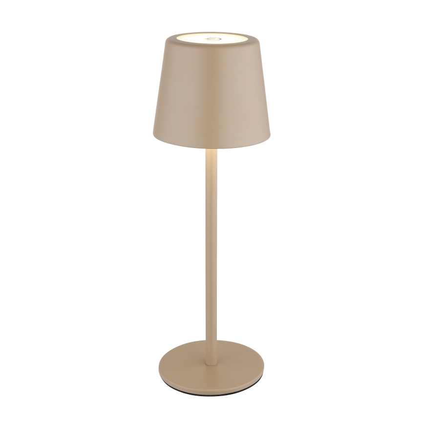 Globo - LED zatemnitvena zunanja namizna svetilka na dotik LED/2W/5V 3000/4000/6000K 2200 mAh IP44 kremne barve