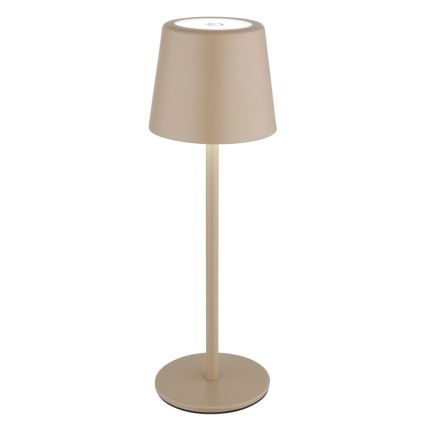 Globo - LED zatemnitvena zunanja namizna svetilka na dotik LED/2W/5V 3000/4000/6000K 2200 mAh IP44 kremne barve