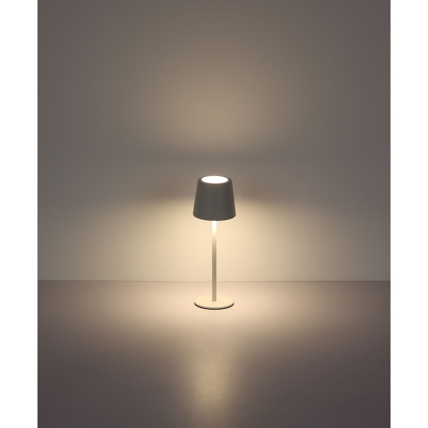 Globo - LED Zatemnitvena zunanja namizna svetilka na dotik LED/2W/5V 3000/4000/6000K 2200 mAh IP44 bela