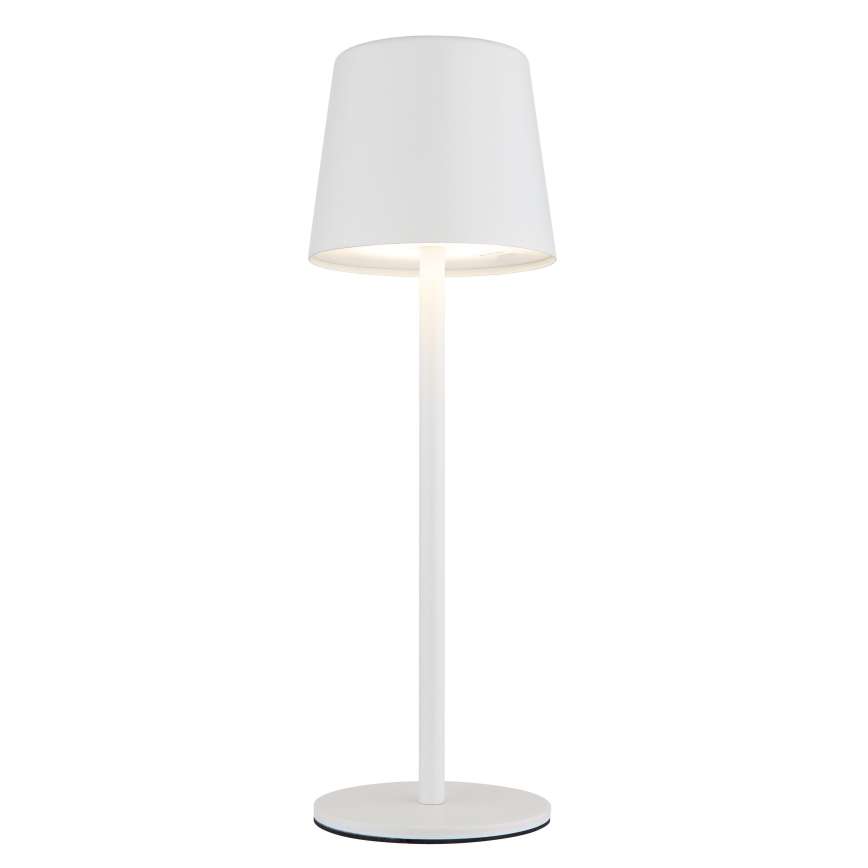Globo - LED Zatemnitvena zunanja namizna svetilka na dotik LED/2W/5V 3000/4000/6000K 2200 mAh IP44 bela