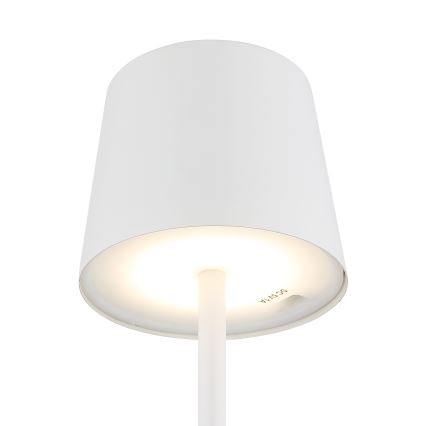 Globo - LED Zatemnitvena zunanja namizna svetilka na dotik LED/2W/5V 3000/4000/6000K 2200 mAh IP44 bela