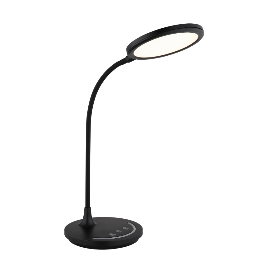 Globo - LED Zatemnitvena fleksibilna namizna svetilka na dotik LED/12W/230V 3000/4000/6500K CRI 90 črna