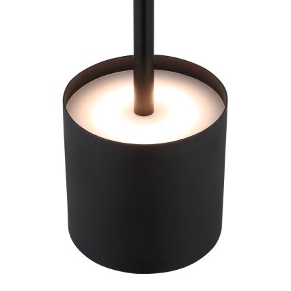 Globo - LED zatemnjevalna senzorska polnilna namizna svetilka LED/1,5W/5V 2200 mAh črna