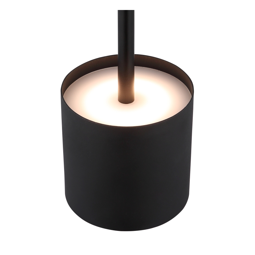 Globo - LED zatemnjevalna senzorska polnilna namizna svetilka LED/1,5W/5V 2200 mAh črna