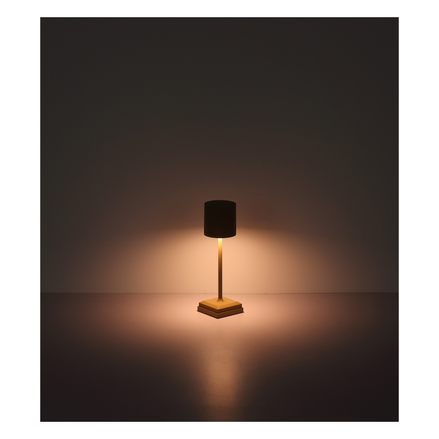 Globo - LED zatemnjevalna namizna svetilka z upravljanjem na dotik, polnilna, LED/1,5W/5V 2200 mAh bež