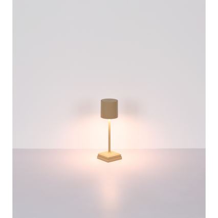 Globo - LED zatemnjevalna namizna svetilka z upravljanjem na dotik, polnilna, LED/1,5W/5V 2200 mAh bež