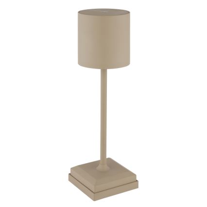 Globo - LED zatemnjevalna namizna svetilka z upravljanjem na dotik, polnilna, LED/1,5W/5V 2200 mAh bež