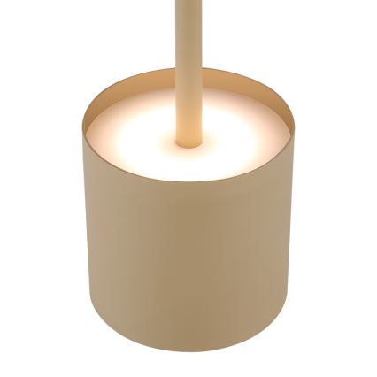 Globo - LED zatemnjevalna namizna svetilka z upravljanjem na dotik, polnilna, LED/1,5W/5V 2200 mAh bež
