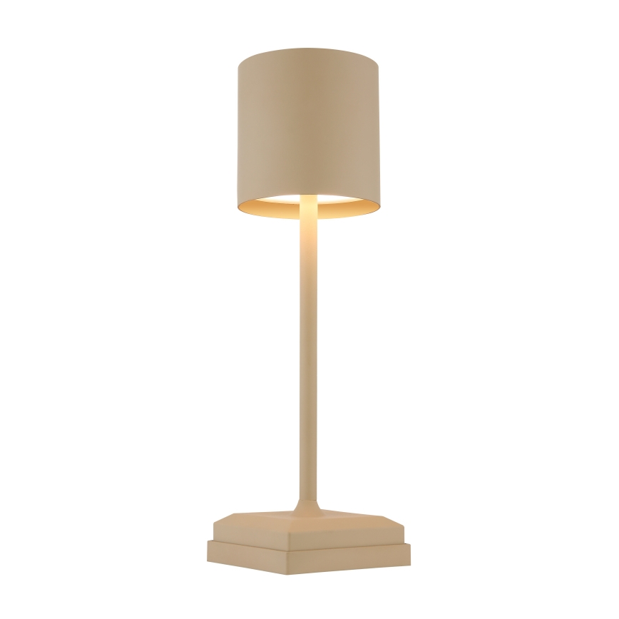 Globo - LED zatemnjevalna namizna svetilka z upravljanjem na dotik, polnilna, LED/1,5W/5V 2200 mAh bež