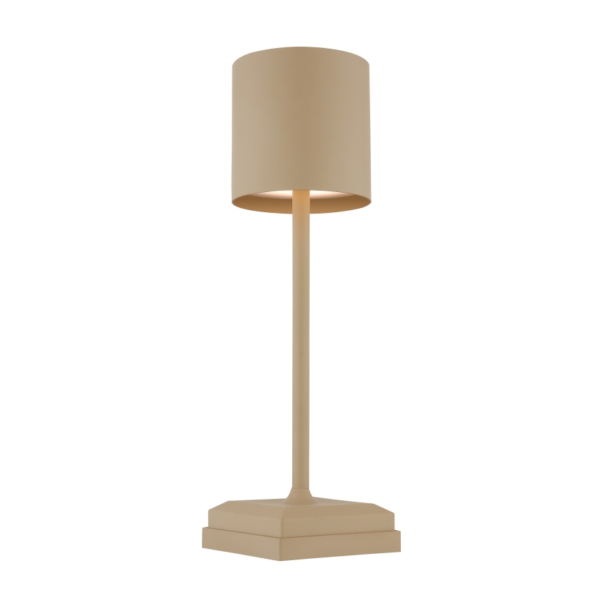 Globo - LED zatemnjevalna namizna svetilka z upravljanjem na dotik, polnilna, LED/1,5W/5V 2200 mAh bež