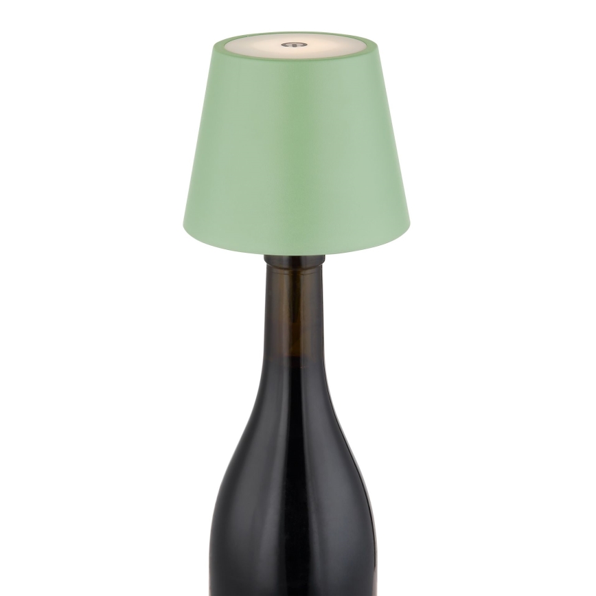 Globo - LED zatemnjiva na dotik upravljana polnilna zunanja namizna svetilka 3 v 1 LED/3W/5V 3000/4000/5000K IP54 1800 mAh zelena