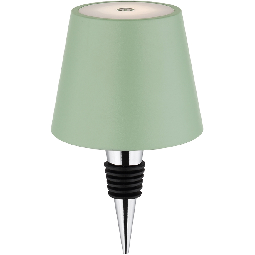 Globo - LED zatemnjiva na dotik upravljana polnilna zunanja namizna svetilka 3 v 1 LED/3W/5V 3000/4000/5000K IP54 1800 mAh zelena