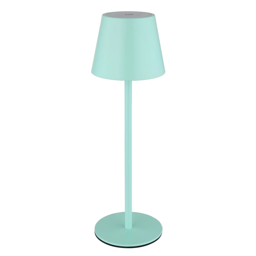 Globo - LED zatemnjevalna, na dotik upravljana, polnilna zunanja namizna svetilka 3v1 LED/3W/5V 3000/4000/5000K IP54 1800 mAh mentolno zelena
