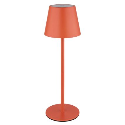 Globo - LED polnilna zunanja namizna luč na dotik z možnostjo zatemnitve 3v1 LED/3W/5V 3000/4000/5000K IP54 1800 mAh rdeča