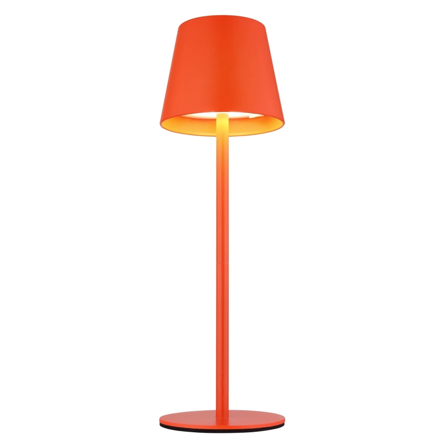 Globo - LED polnilna zunanja namizna luč na dotik z možnostjo zatemnitve 3v1 LED/3W/5V 3000/4000/5000K IP54 1800 mAh rdeča