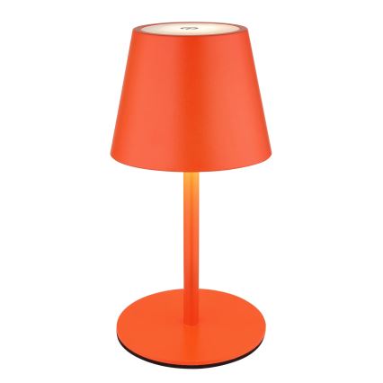Globo - LED polnilna zunanja namizna luč na dotik z možnostjo zatemnitve 3v1 LED/3W/5V 3000/4000/5000K IP54 1800 mAh rdeča