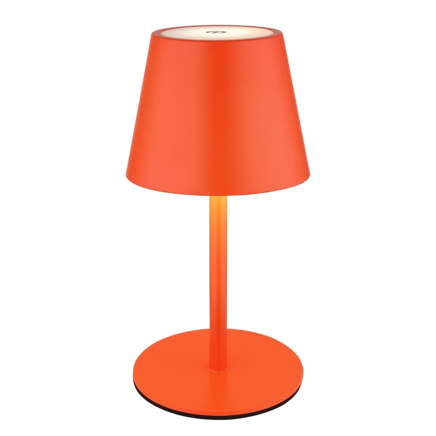 Globo - LED polnilna zunanja namizna luč na dotik z možnostjo zatemnitve 3v1 LED/3W/5V 3000/4000/5000K IP54 1800 mAh rdeča