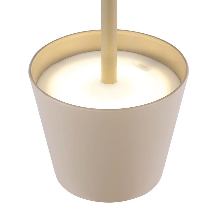 Globo - LED zunanja namizna svetilka z zatemnjevanjem na dotik, polnilna, LED/3W/5V 3000/4000/5000K IP54 1800 mAh