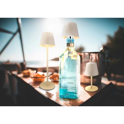 Globo - LED zatemnjevalna polnilna zunanja namizna svetilka na dotik 3v1 LED/3W/5V 3000/4000/5000K IP54 1800 mAh