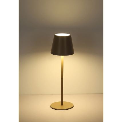 Globo - LED zatemnjevalna polnilna zunanja namizna svetilka na dotik 3v1 LED/3W/5V 3000/4000/5000K IP54 1800 mAh