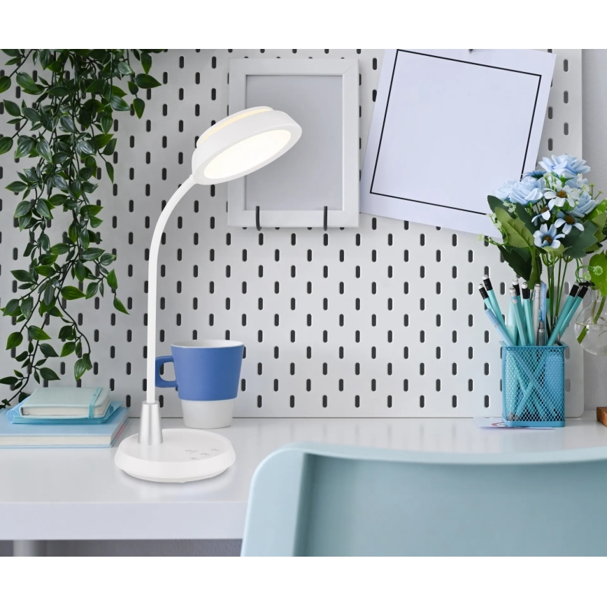 Globo - LED zatemnjiva namizna svetilka na dotik LED/12W/230V 3000/4000/6500K bela
