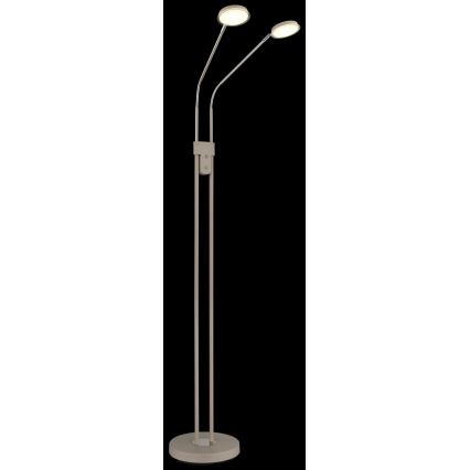 Globo - LED zatemnjiva talna svetilka 2xLED/6,5W/230V 2700/3350/4000K bež