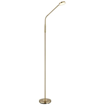 Globo - LED zatemnjiva stoječa svetilka na dotik LED/6,5W/230V 2700/3350/4000K medenina