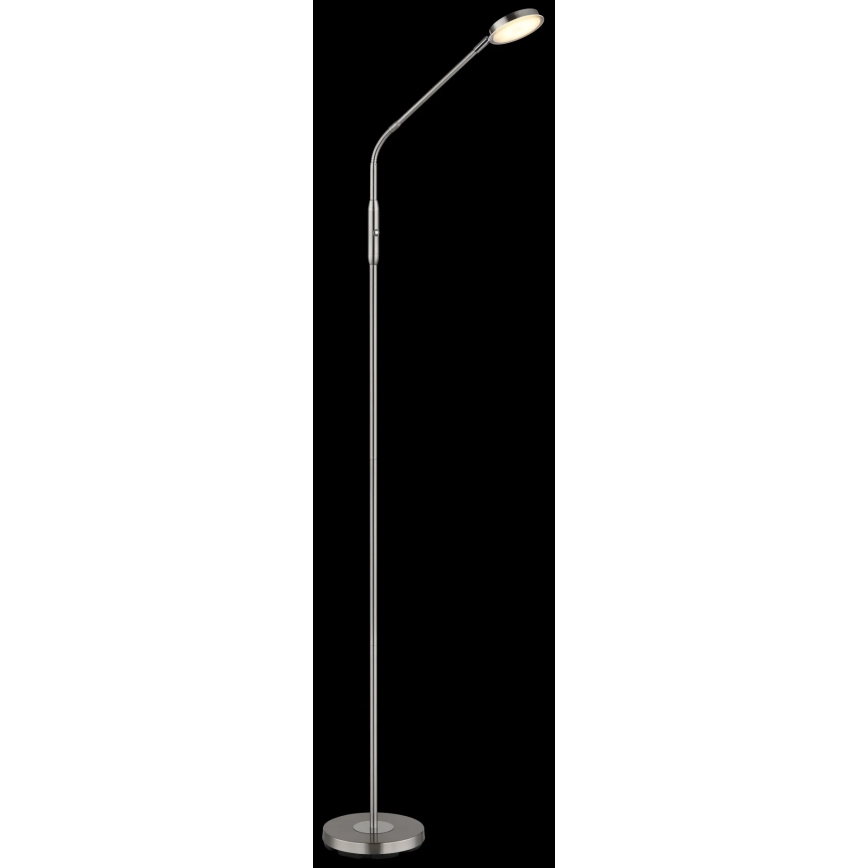 Globo - LED zatemnjevalna stoječa svetilka z dotikom LED/6,5W/230V 2700/3350/4000K matni krom