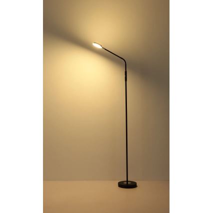 Globo - LED stoječa svetilka z zatemnitvijo na dotik LED/6,5W/230V 2700/3350/4000K črna