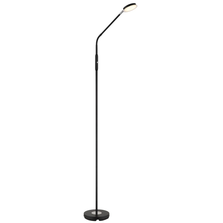 Globo - LED stoječa svetilka z zatemnitvijo na dotik LED/6,5W/230V 2700/3350/4000K črna
