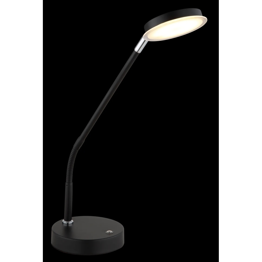 Globo - LED zatemnjevalna namizna svetilka na dotik LED/6,5W/230V 2700/3350/4000K črna