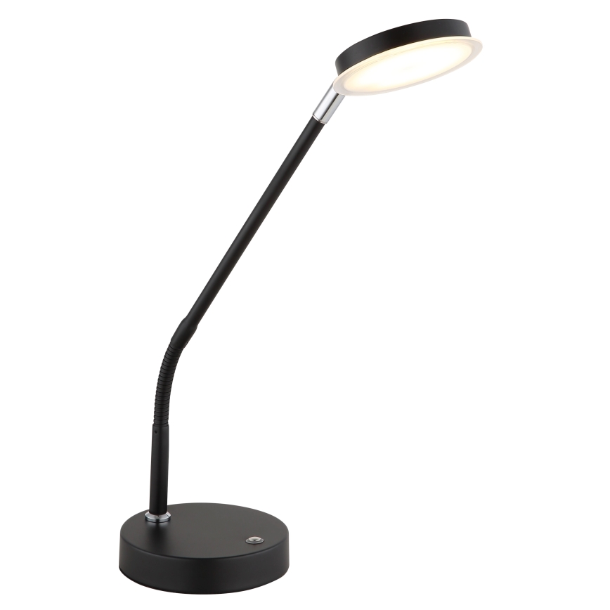 Globo - LED zatemnjevalna namizna svetilka na dotik LED/6,5W/230V 2700/3350/4000K črna